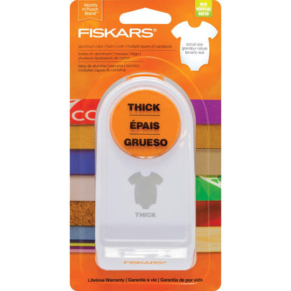 Onesie Thick Materials Punch / Perforadora para Materiales Gruesos de Ropita de Bebé Descontinuado Fiskars