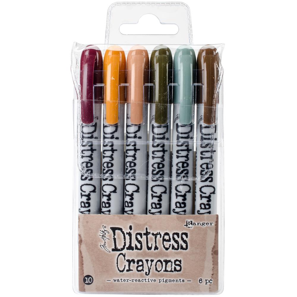 Crayons Water-Reactive Pigments Set #10 / Crayones Reactivos al Agua Set #10