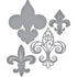Fleur De France / Suajes de Corte Flor de Lis Descontinuado Spellbinders