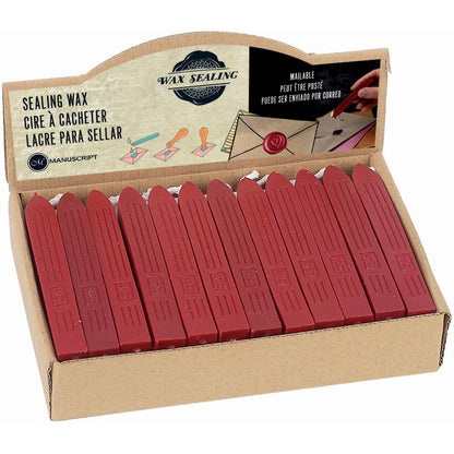 Sealing Wax Stick Red / Barra de Lacre Rojo Descontinuado Manuscript