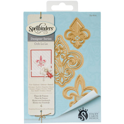 Fleur De France / Suajes de Corte Flor de Lis Descontinuado Spellbinders