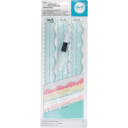 Tear Guides / Guias para Cortar Rasgando el Papel Descontinuado We R Memory Keepers