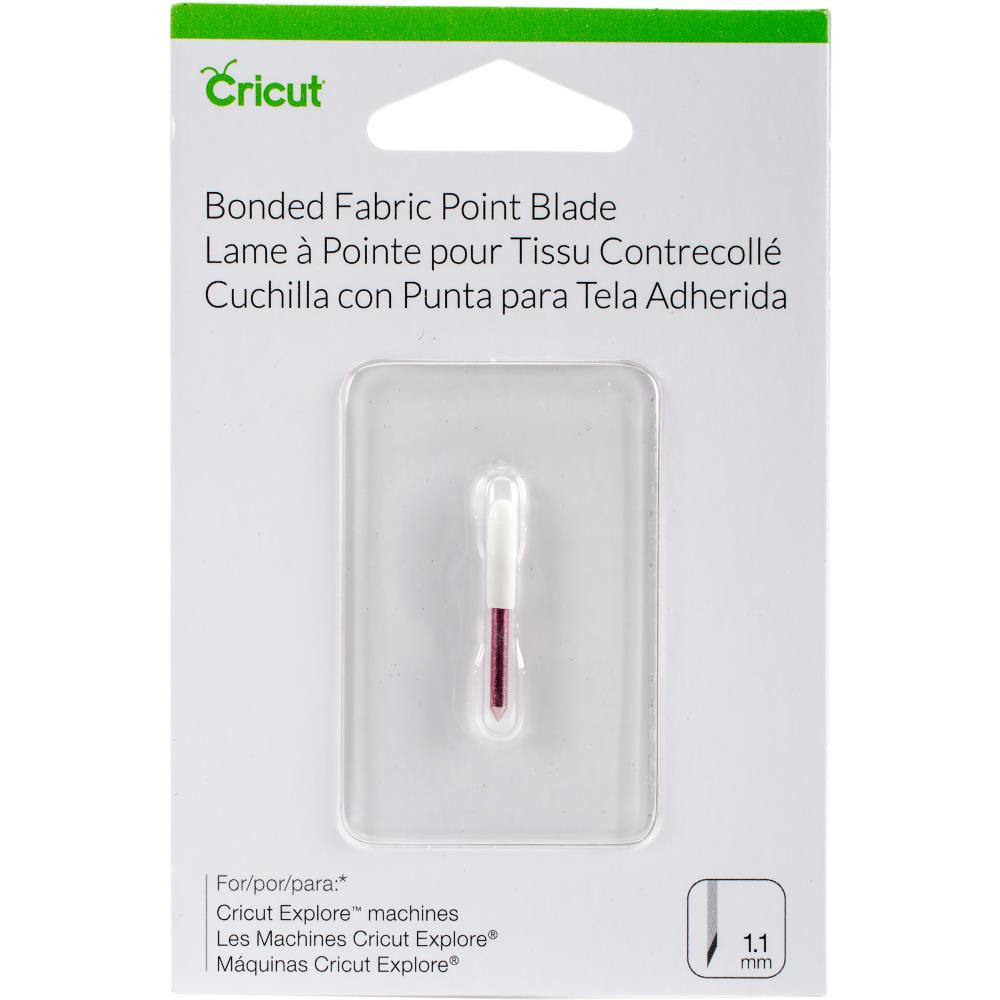 Cricut Explore Bonded Fabric Point Blade / Navaja para Telas Adheridas, Parches Navajas y cuchillas para máquinas Cricut