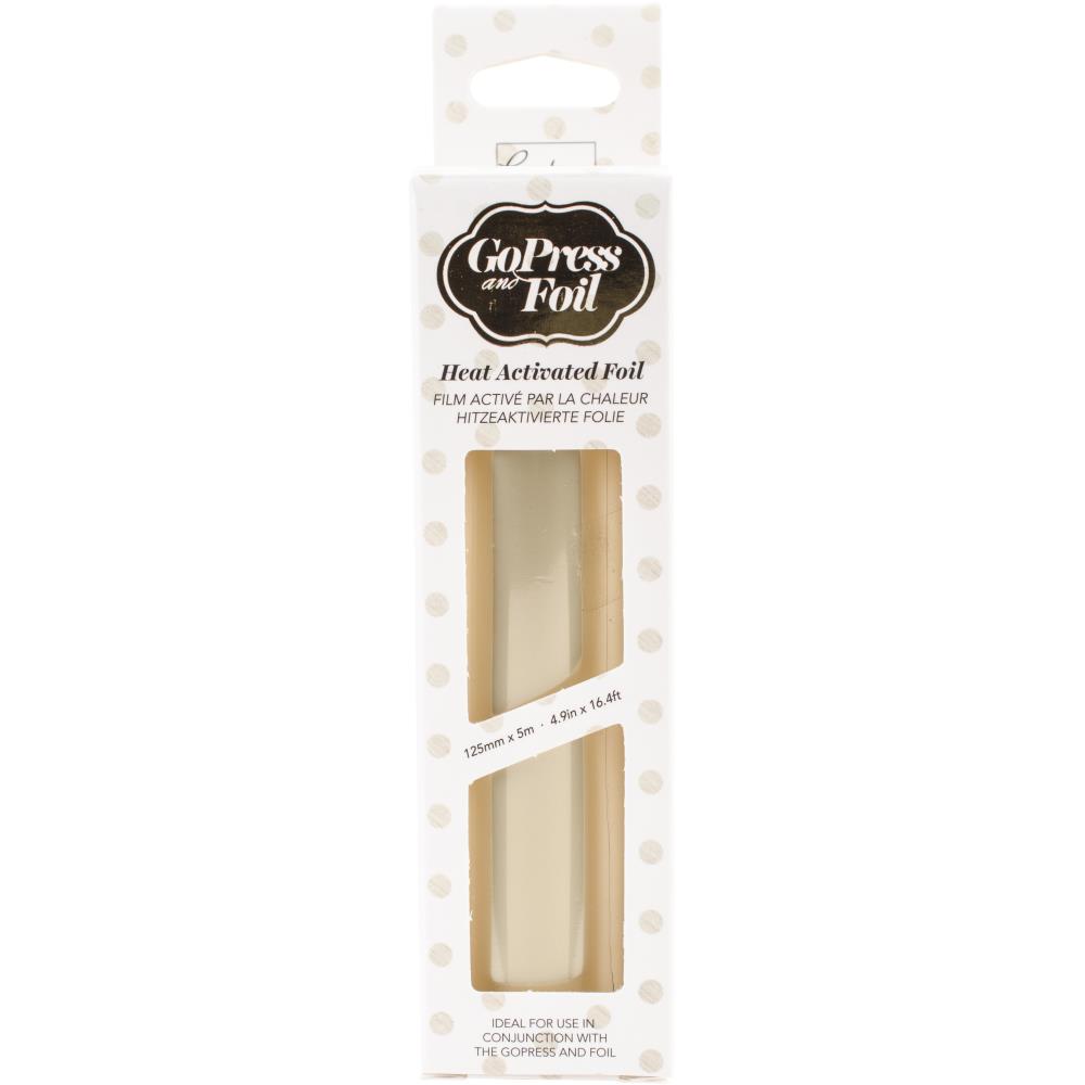 GoPress Heat Activate Foil Champagne / Rollo de Papel Metalizado Champagne Descontinuado Couture Creations