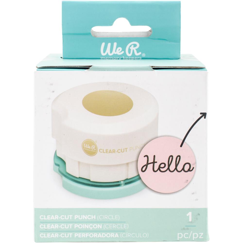 Clear Cut Punch 2" Circle / Perforadora de Círculos de 5.08 cm Descontinuado We R Memory Keepers