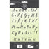 Clear Acrylic Stamps Traceable Alphabet / Sellos de Polímero Alfabeto Descontinuado Kelly Creates