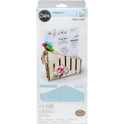Bigz XL Card Box, Planner Storage &amp; Organizer Die / Suaje de Cajita Organizadora Planificador Descontinuado Sizzix
