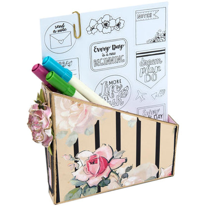 Bigz XL Card Box, Planner Storage &amp; Organizer Die / Suaje de Cajita Organizadora Planificador Descontinuado Sizzix