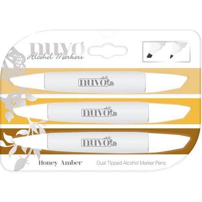 Marker Creative Pen Collection Honey Amber / Marcadores Tonos Ambar Descontinuado Nuvo