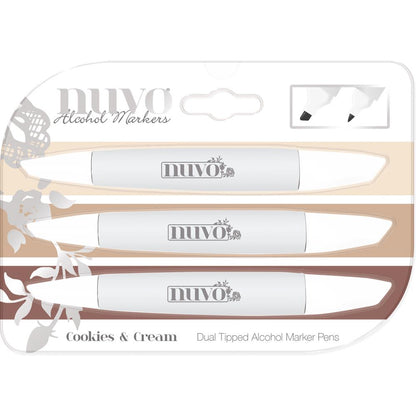 Marker Creative Pen Collection Cookies &amp; Cream / Marcadores Tonos en Crema y Café Descontinuado Nuvo