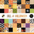 Cardstock Stack Fall & Halloween 12" / Block de Cartulina de Halloween 180 Hojas Descontinuado DCWV