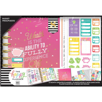 Happy Planner Kit Budget Wealth / Kit de Agenda Planificadora Presupuesto Descontinuado Me &amp; My Big Ideas