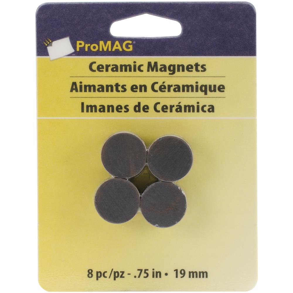 Ceramic Magnets / 8 Imanes de Cerámica Imanes ProMag