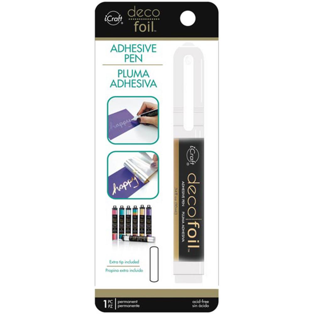 Deco Foil Adhesive Pen / Pluma Adhesiva para Foil Descontinuado iCraft