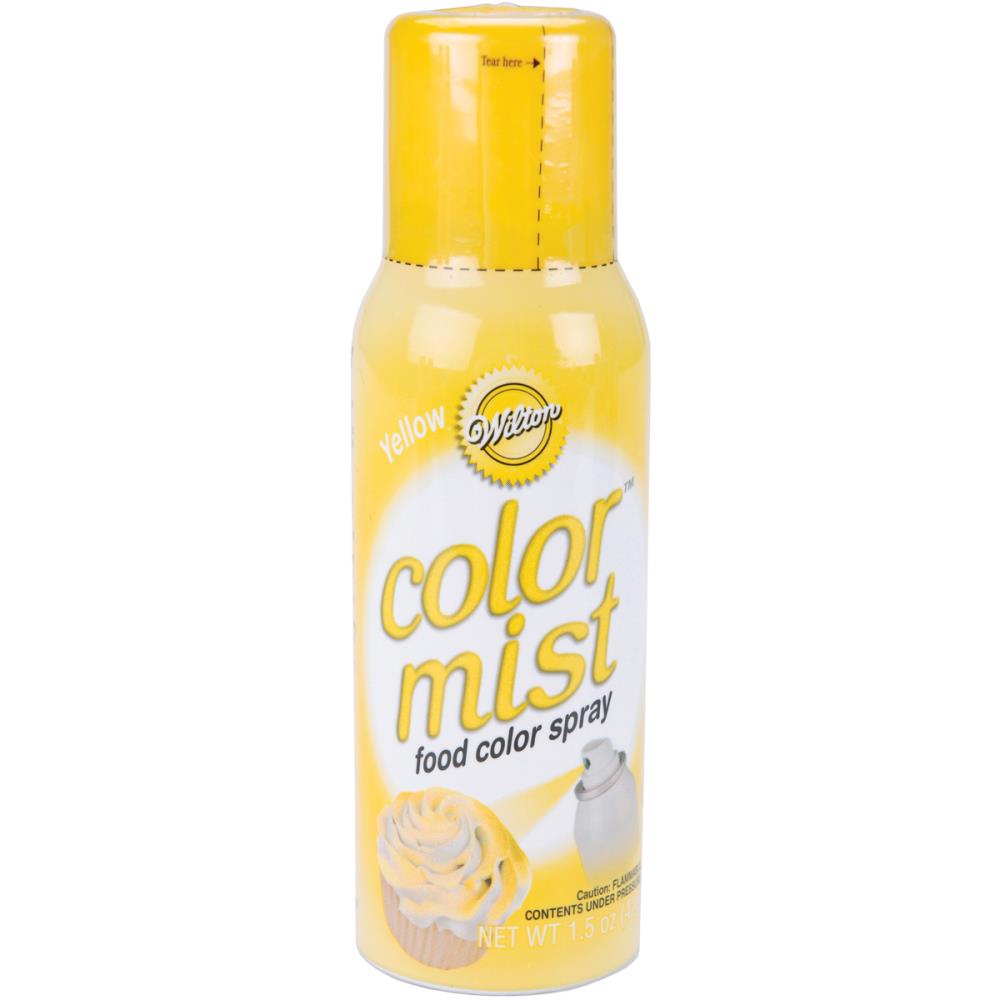 Color Mist Food Color Spray Yellow / Aerosol para Alimentos Amarillo Descontinuado Wilton