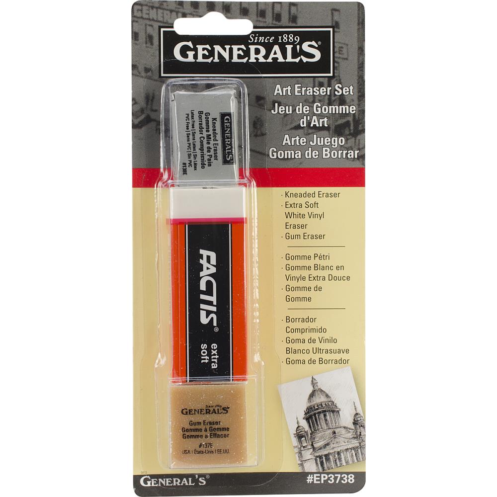 Eraser Set  / Kit de 3 Gomas para Borrar