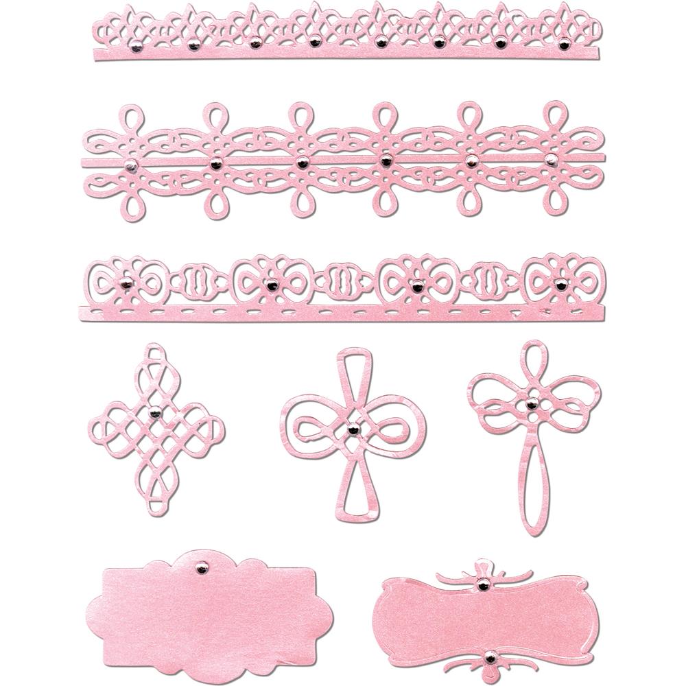 Thinlits Cruces Y Bordes / Suajes Luisa Elena Guillen Descontinuado Sizzix