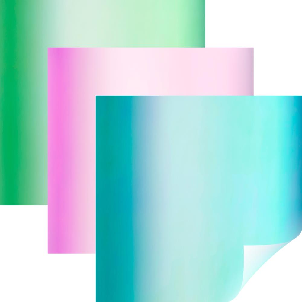 Holographic Vinyl Mermaid / Vinil Holográfico de Colores  Cricut