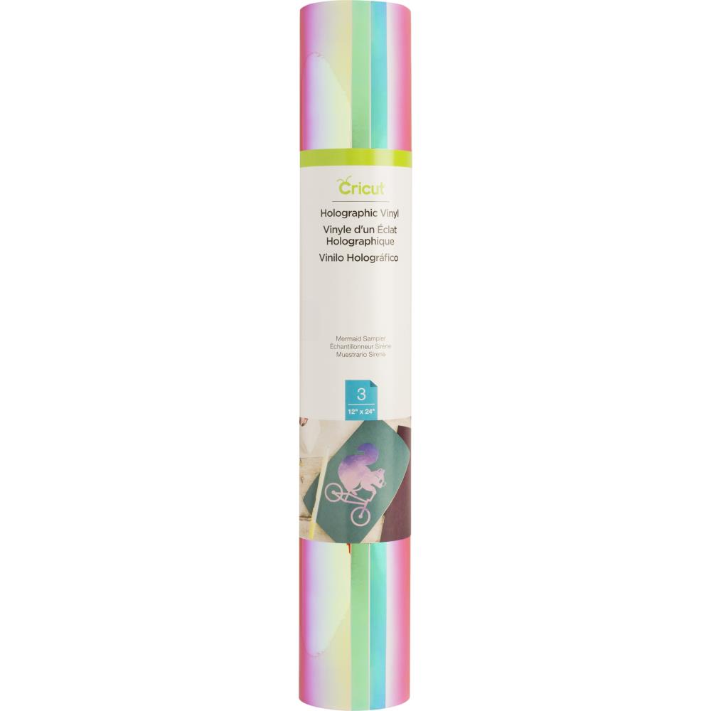 Holographic Vinyl Mermaid / Vinil Holográfico de Colores  Cricut