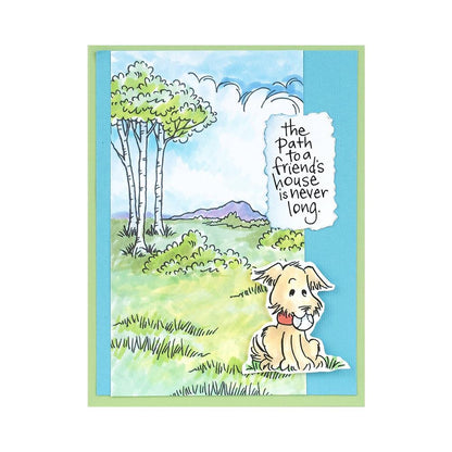 Puppy Playmates Cling Stamps / Sellos de Cachorros Descontinuado Stampendous