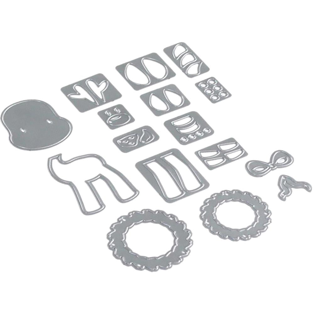 Reindeer Dies / Suajes de Reno y Corona  Elizabeth Craft Designs