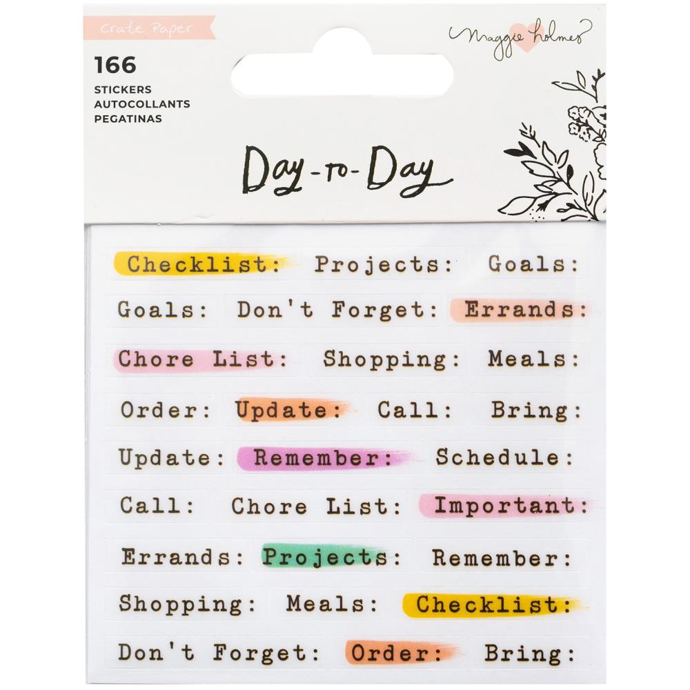 Planner Mini Sticker Book / Mini Estampass Adhesivas Descontinuado Maggie Holmes