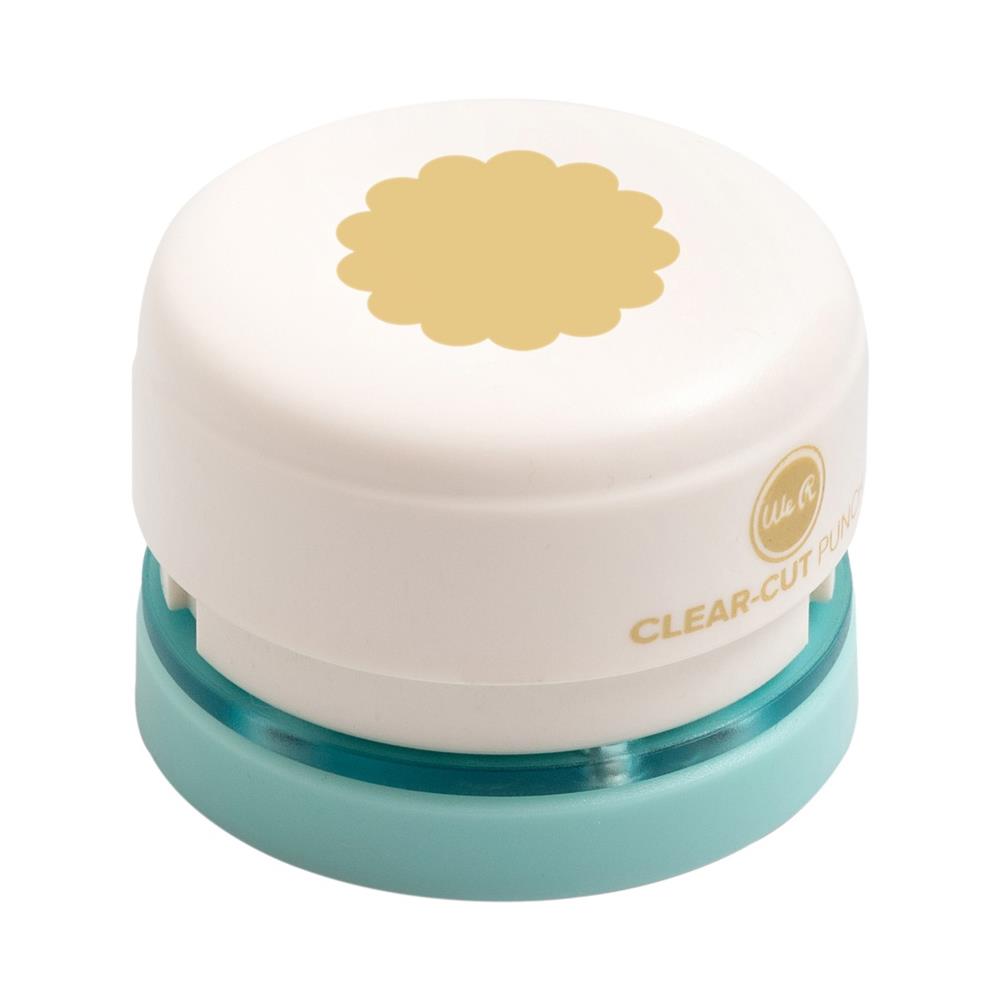 Clear Cut Punch Scallop Circle 1" / Perforadora de CÃrculo Onditas 2.54cm Perforadoras We R Memory Keepers