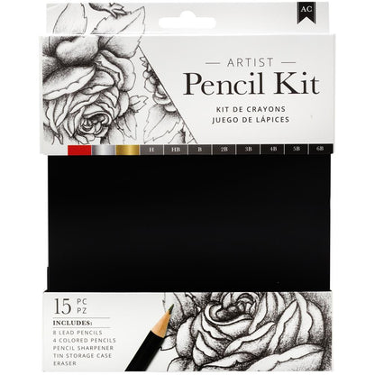 Drawing Set / Set de Dibujo 15 pz. Dibujo American Crafts