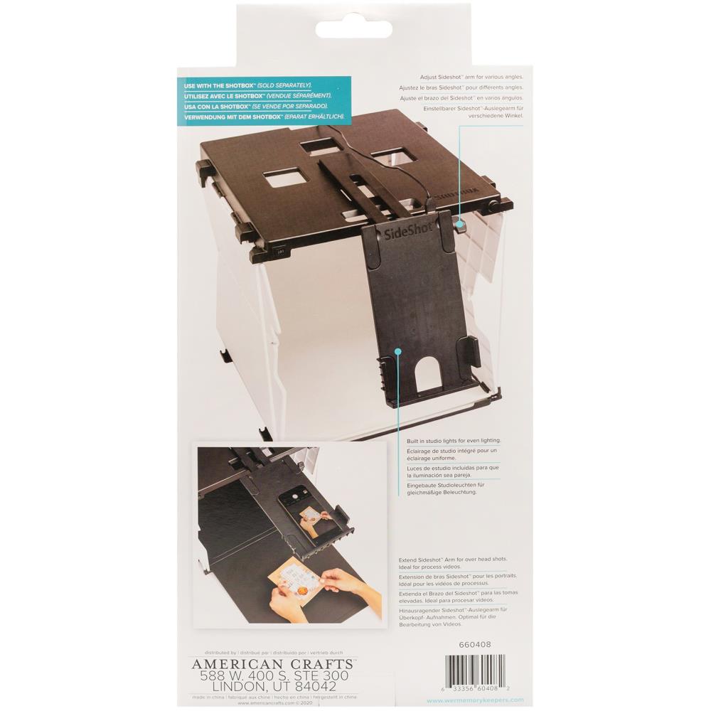 ShotBox SideShot Arm Attachment / Accesorio de Brazo para ShotBox Accesorios We R Memory Keepers