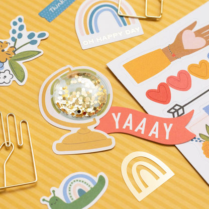 Reaching Out Shaker Stickers / Estampas Decorativas Tipo Shaker Stickers American Crafts