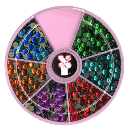 i-Rock Hot-Fix Crystal Accents / Cuentas de Vidrio con Pegamento de Fijación en Caliente Descontinuado Imaginisce