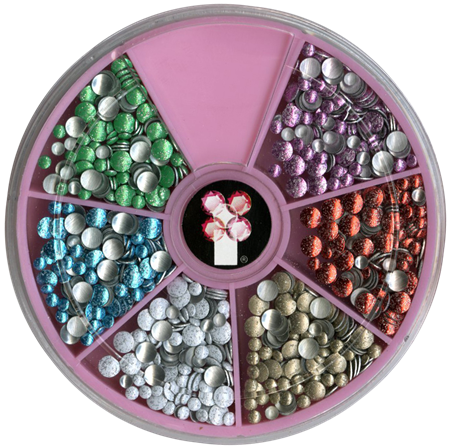i-Rock Hot-Fix Crystal Accents / Cuentas Decorativas con Pegamento de Fijación en Caliente Descontinuado Imaginisce