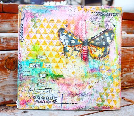 Diamond Hybrid Ink Pads Rose Garden / Set de Tintas para Sellos Descontinuado Nuvo