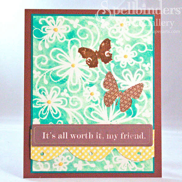 Impressabilities Flower Silhouette / Esténcil Grabado de Flores Descontinuado Spellbinders