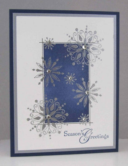 Moxy Metallic Silver Embossing Powder / Polvo de Embossing Plata Metálica Polvos de Embossing American Crafts