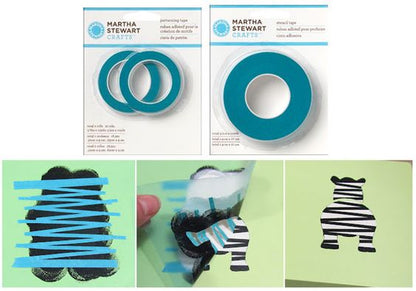 Low-Tack Adhesive Tape / 2 Cintas Adhesivas de Baja Adherencia Descontinuado Martha Stewart