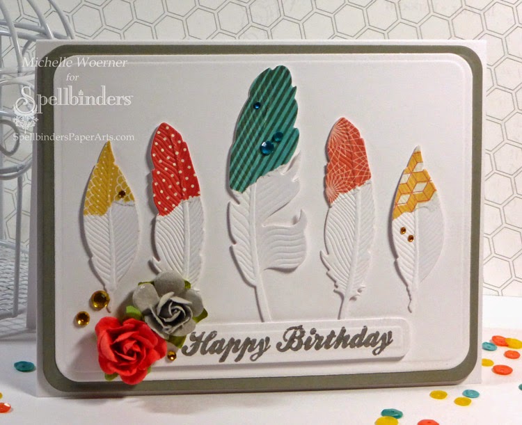 Shapeabilities Dies Feathers / Suajes de Corte y Realce Plumas Descontinuado Spellbinders