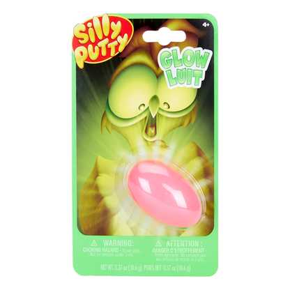 Silly Putty Glow in the Dark / Boligoma Brilla en la Oscuridad Fiestas Silly Putty