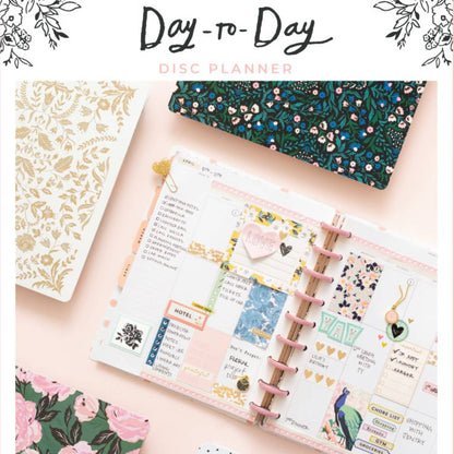 Day-To-Day Planner Paper Clips / Clips de Papel de Corazón con Brillitos Adornos / Embellishments Maggie Holmes