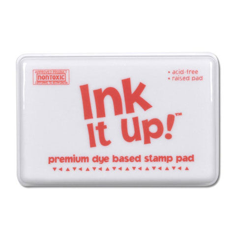 True Red Ink It Up / CojÃn de Tinta para Sellos Rojo Tintas Darice