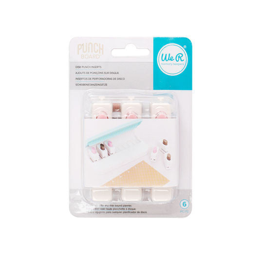 Disc Punch Inserts / Insertos de Disco Descontinuado We R Memory Keepers