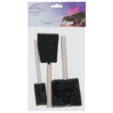 Sponge Brush Set / Set de 3 Brochas Esponja Descontinuado Darice