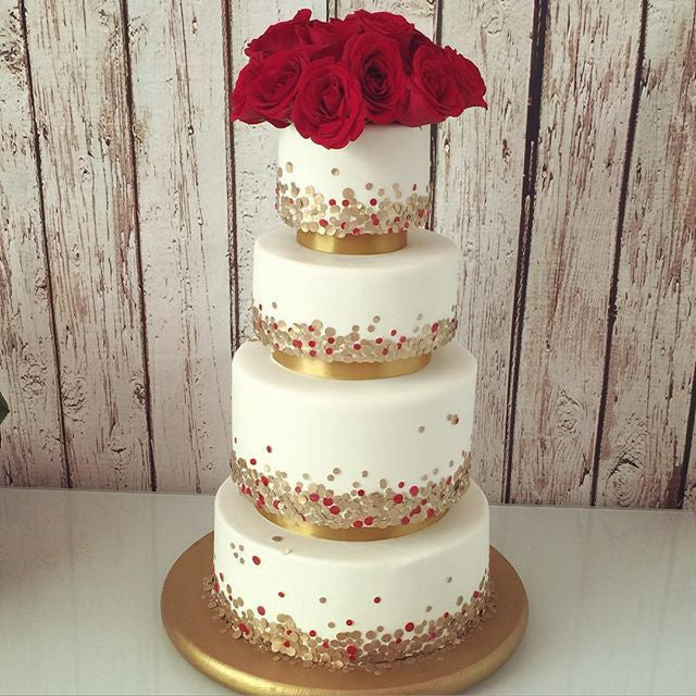 Hoja de Papel Comestible Oro / Sugar Sheet Shimmering Gold Descontinuado Wilton