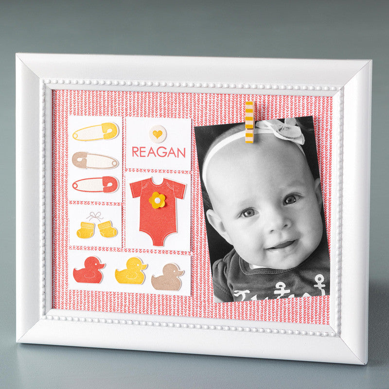 Something for Baby Die &amp; Stamps Set / Set de Suajes y Sellos Para Bebé Dados de Corte / Suajes / Troqueles Stampin Up!