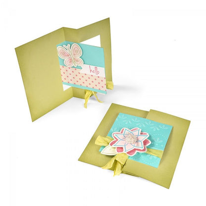 Sizzix Eyelet Lace / Folder de Grabado Encaje Descontinuado Sizzix