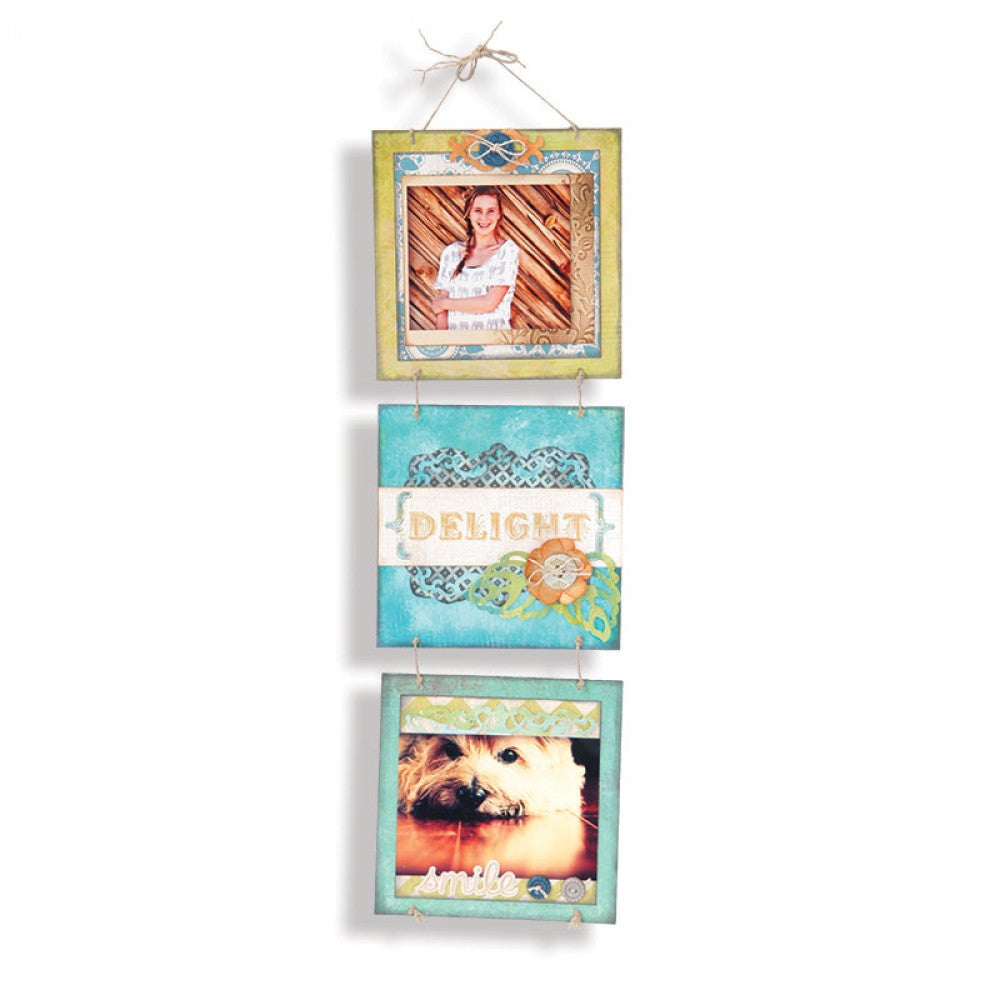 Sizzix Spring Garden / Folder de Grabado Jardín Primaveral Descontinuado Sizzix