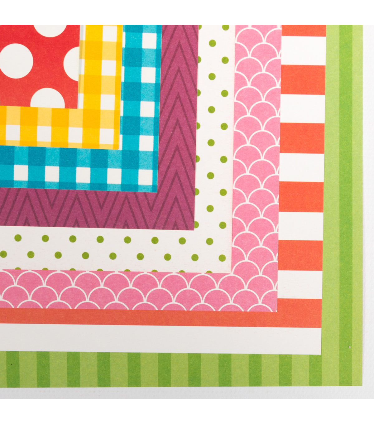 Block Premium Stack Paper Double-Sided Brights / Block de Cartulina con Diseños Brillantes Descontinuado DCWV