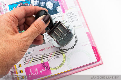 Memory Planner Magnetic Stamp / Sello Fechador Descontinuado Heidi Swapp