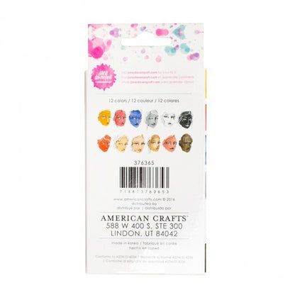 Petite Palette Brights / Caja Acuarelas Colores Brillantes Descontinuado Jane Davenport