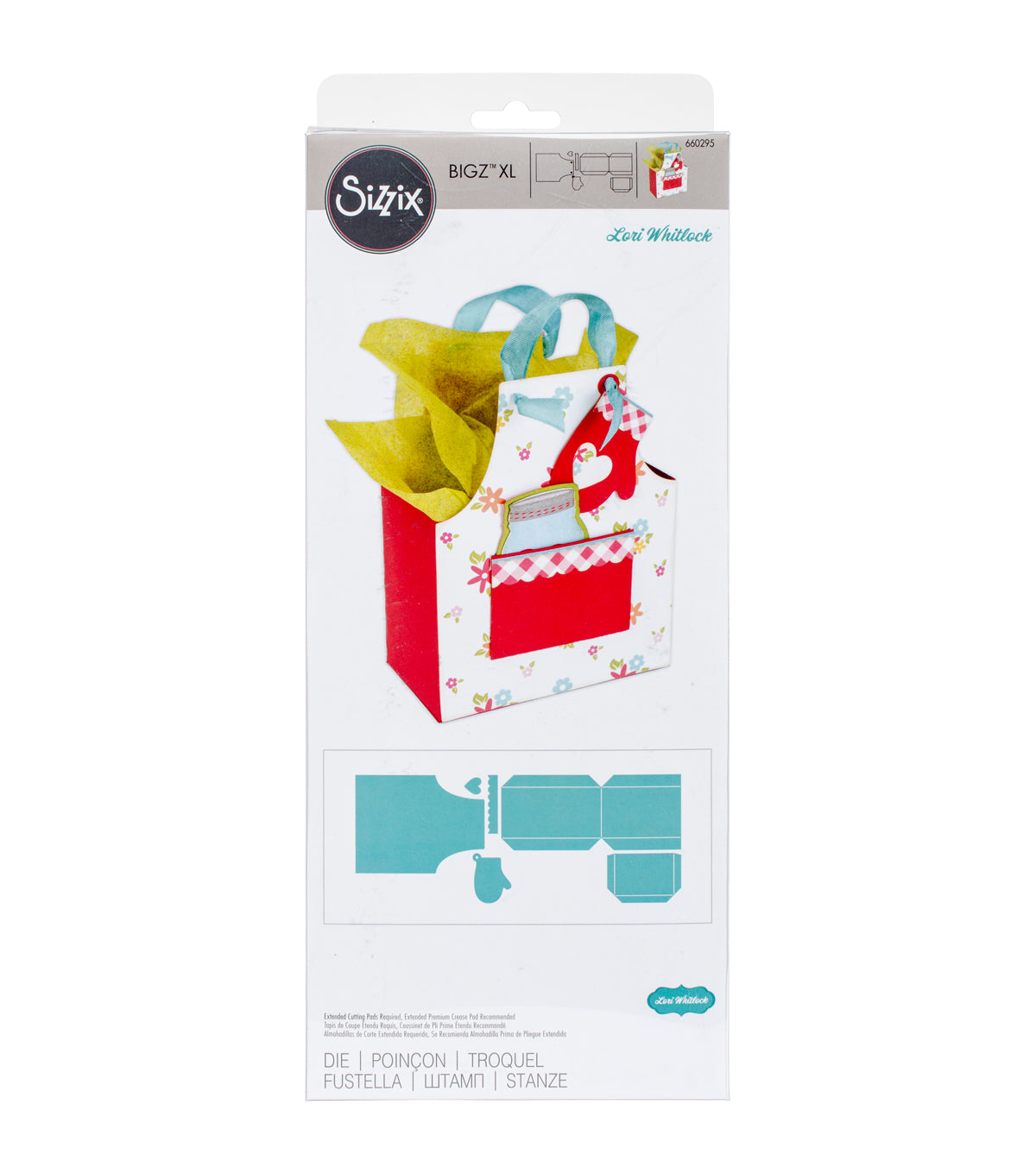 Box Apron XL Die / Troquel Caja Delantal y Accesorios Descontinuado Sizzix